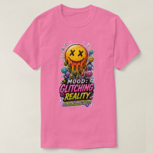 Y2K Cyber-Glitch-Ästhetik-Tasse T-Shirt
