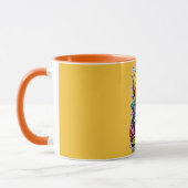 Y2K Cyber Glitch Kaffeetasse (Links)