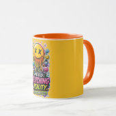 Y2K Cyber Glitch Kaffeetasse (VorderseiteRechts)