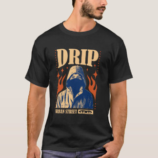Y2K-Drip Fette urbane Graffiti-Ästhetik T-Shirt