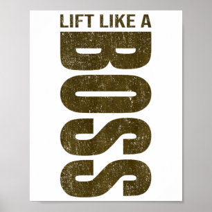 Y2k Fitness-Zitat Gym-Training Disziplin Yoga Spo Poster