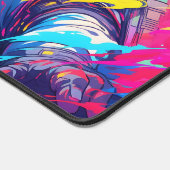 Y2K Galaxy Astronaut für Gamer Schreibtischunterlage (Ecke)