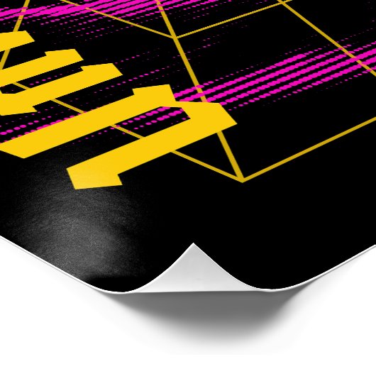 Y2K Galaxy Poster (Ecke)