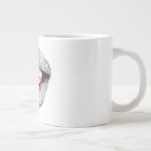 Y2K Glossy Lips Mug – Retro Bratz-Inspired  Jumbo-Tasse (Rechts)