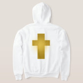 y2k Golden Cross Hoodie (AblageHinten)