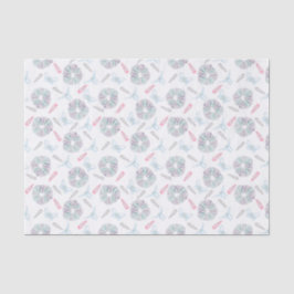 Y2K Haarzubehör - Weißwortpapier Seidenpapier