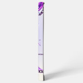 Y2K Iridescent Heart & Lila Ketten Handy Case Samsung Galaxy Hülle (Linke Seite)