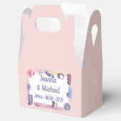 Y2K Pink Lila 2000er Retro Tech Geek Liebe Hochzei Geschenkschachtel (Geöffnet)