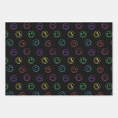 Y2K Preppy Aesthetic Smile Face Geschenkpapier Set (Vorderseite)