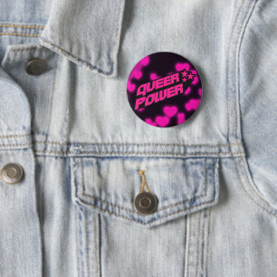 Y2K Queer Power Stolz Button