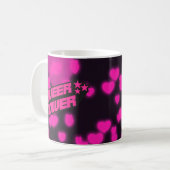 Y2K Queer Power Stolz Kaffeetasse (Vorderseite Links)