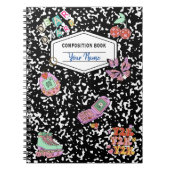 Y2K Retro-Komprimierungs-Notebook Notizblock (Vorderseite)