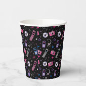 Y2K-Retro-Party-Becher Pappbecher (Links)