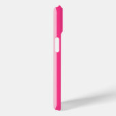 Y2K Rosa Gestreift Case-Mate iPhone Hülle (Rückseite / Rechts)