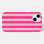 Y2K Rosa Gestreift Case-Mate iPhone Hülle (Rückseite (Horizontal))