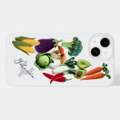 Y2K Stickerbomb Crochet Gemüsesammername Case-Mate iPhone Hülle (Rückseite (Horizontal))