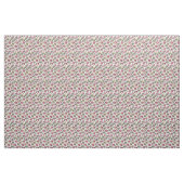 Y2K-Stoff mit rosa Herzen und Lippenmuster Collage Stoff (Yard (91,4 cm))