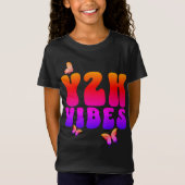 Y2K VIBES Butterfly T-Shirt (Vorderseite)