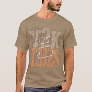 Y2K-Vibes Diskette Retro Grunge T-Shirt