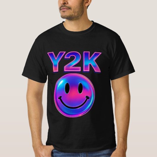 Y2Y Schwarzes T-Shirt (Vorderseite)
