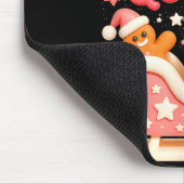 Y A Sleigh Queen Sleigh Girl Gingerbread Coffee Ch Mousepad (Ecke)