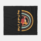 Y’all It's Fall Y’all Funny Quote Fleecedecke (Vorderseite (Horizontal))