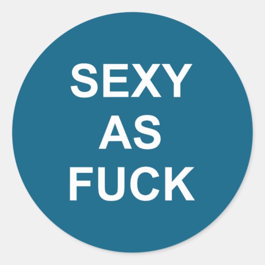 Y As For, Sarcastic, Funny, Joke, Family Runder Aufkleber (Vorderseite)