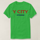 Y City Arkansas TShirt (Design vorne)