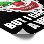 Y Clown I Love Kids But I Can't Finish A Whole One Poster (Ecke)