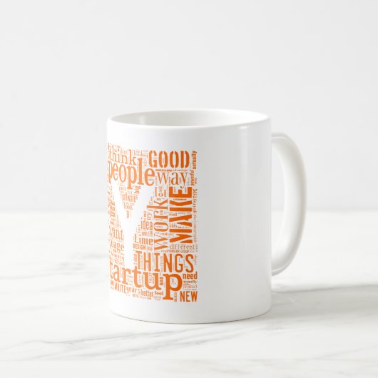 Y Combinator Kaffeetasse (VorderseiteRechts)