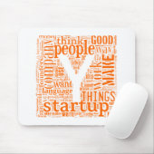 Y Combinator Mousepad (Mit Mouse)