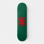 Y Ddraig Goch - Red Dragon Skateboard (Vorne)