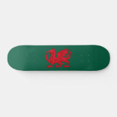 Y Ddraig Goch - Roter Drache Skateboard (Horizontal)