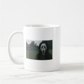 Y Face Blows Funny Horror Halloween Meme Kaffeetasse (Links)