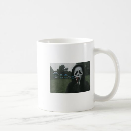 Y Face Blows Funny Horror Halloween Meme Kaffeetasse (Rechts)