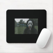 Y Face Blows Funny Horror Halloween Meme Mousepad (Mit Mouse)