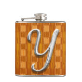 Y Flasche Flachmann (Vorderseite)