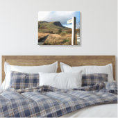 Y Garn North Wales Postcard Poster Imitate Leinwan Leinwanddruck (Insitu (Schlafzimmer))