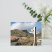 Y Garn North Wales Postkarte (Stehend Vorderseite)