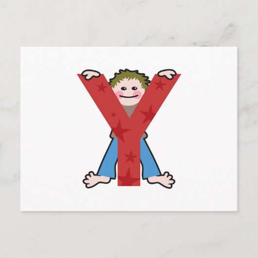 Y ist für... postkarte (Vorderseite)