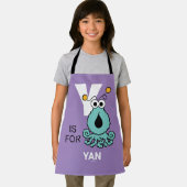Y ist für Yip-Yips | Name hinzufügen Schürze (Insitu)