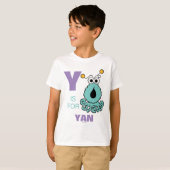 Y ist für Yip-Yips | Name hinzufügen T-Shirt (Vorne ganz)