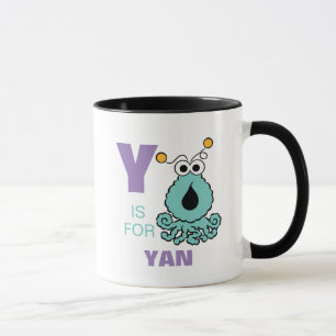 Y ist für Yip-Yips Name hinzufügen Tasse