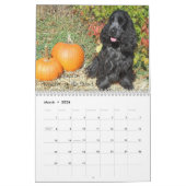 Y-Knoten Englisch-Cocker spaniel-Kalender Kalender (Mär 2026)