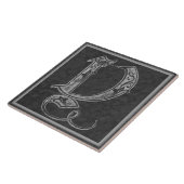 Y Monogram "Royal Gray Stone" Keramik Tile Fliese (Seite)