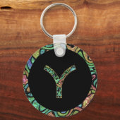 Y Monogram Schlüsselanhänger (Vorderseite)