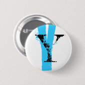 Y Monogramm Button (Vorne & Hinten)