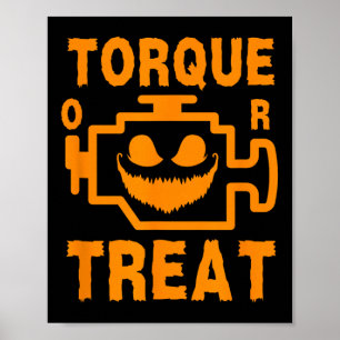 Y Motor Signieren Pumpkin Gefechtsdrehmoment oder Poster