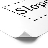 Y=MX+B POSTER (Ecke)