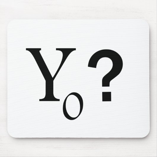 Y Null Mousepad (Vorne)